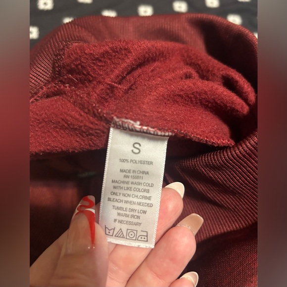 Aeropostale Maroon drawstring joggers- size s - Picture 7 of 7